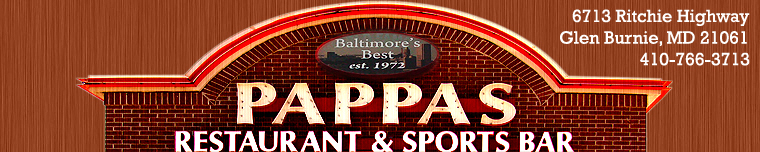 Pappas' Restaurant and Sport Bar, Baltimore's Best Crab Cakes, Pappas Famous Crab Cake